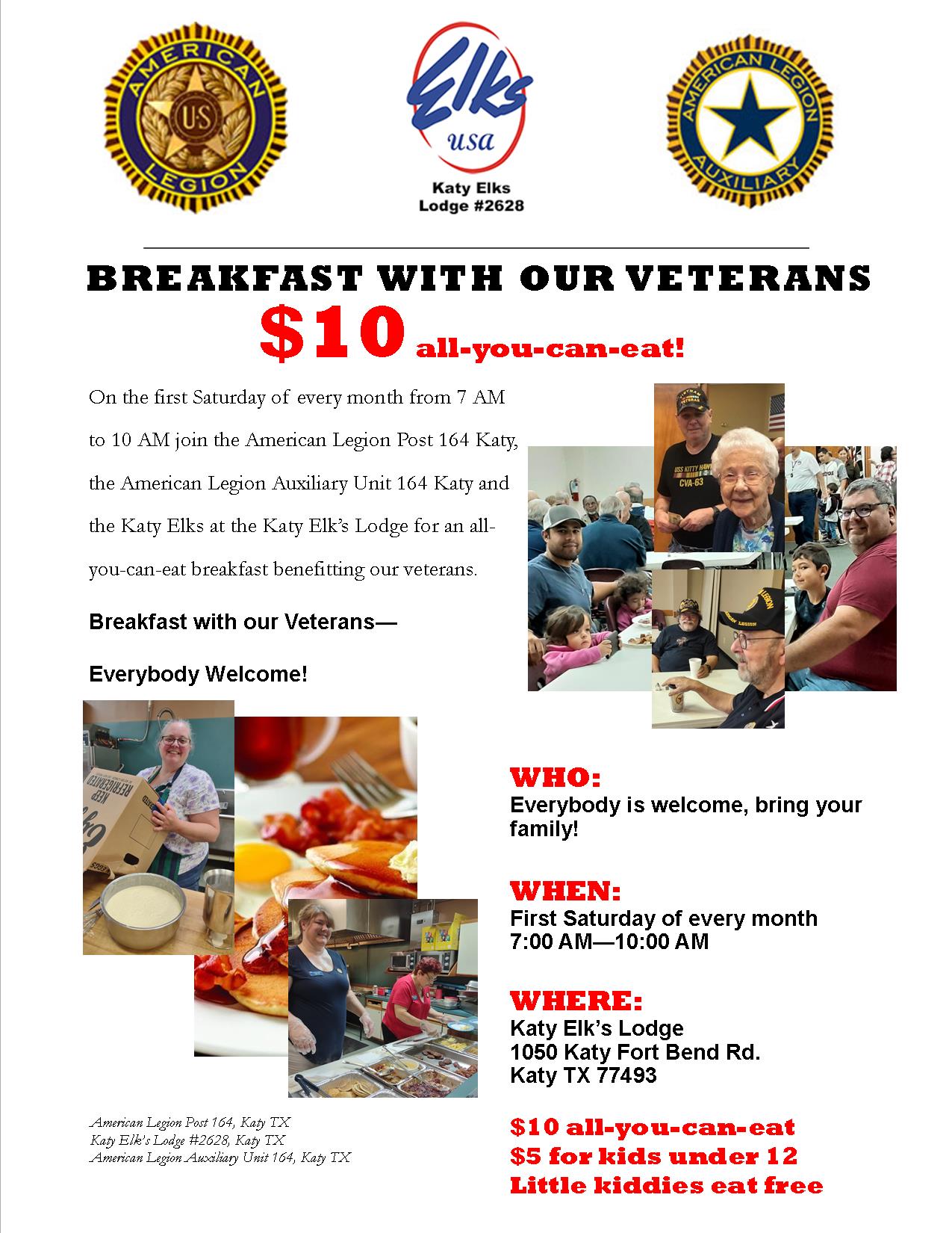 Breakfast with our Veterans