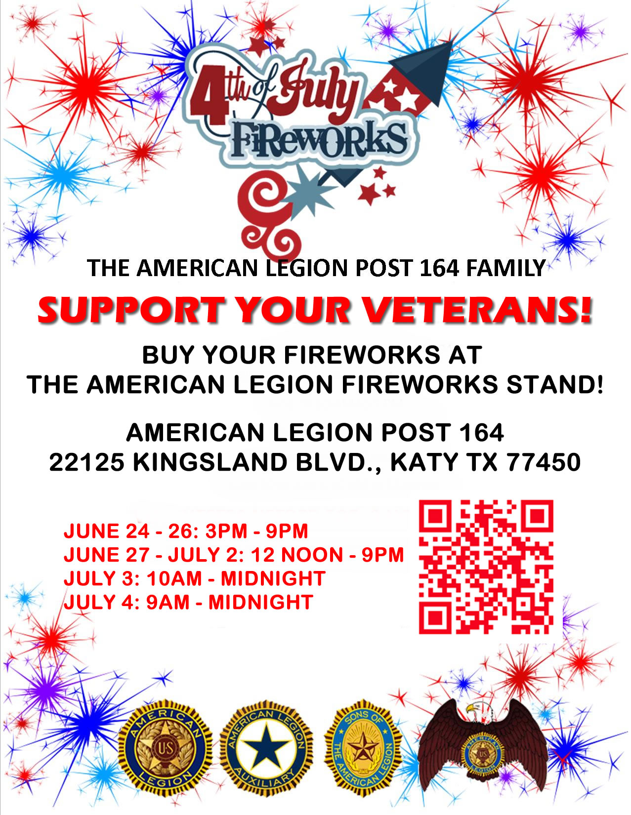 Legion Fireworks Stand