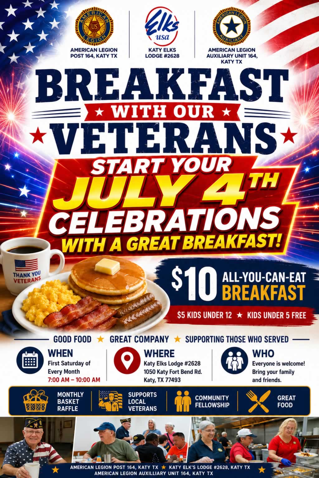 Breakfast with our Veterans
